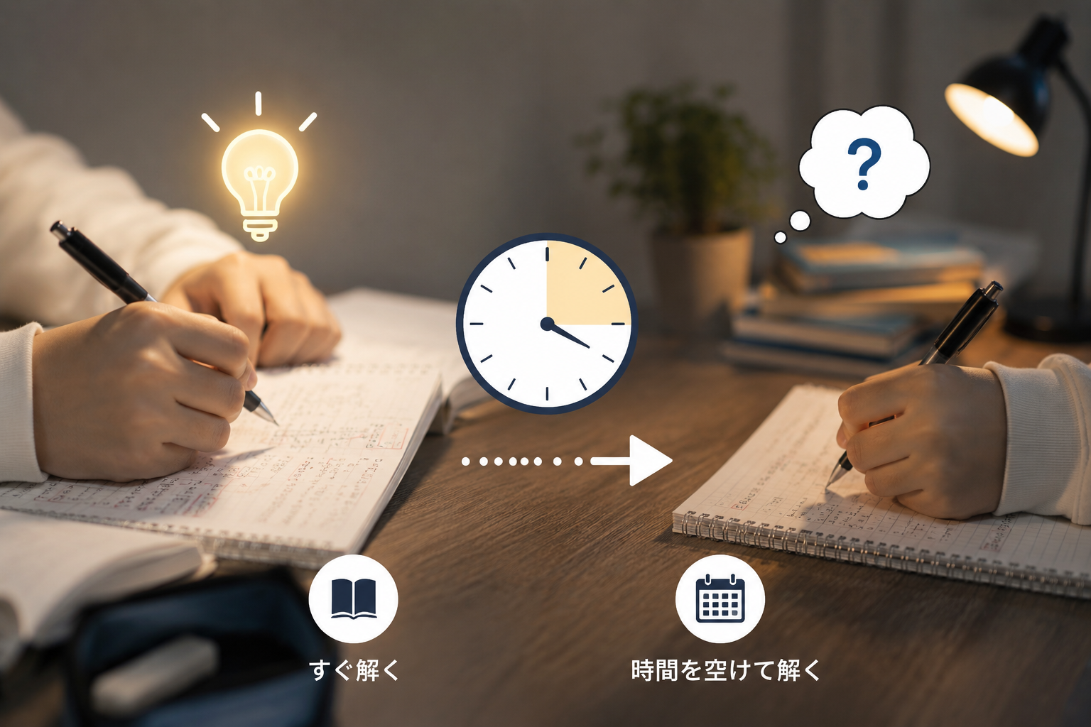 定着は「時間差」で決まる