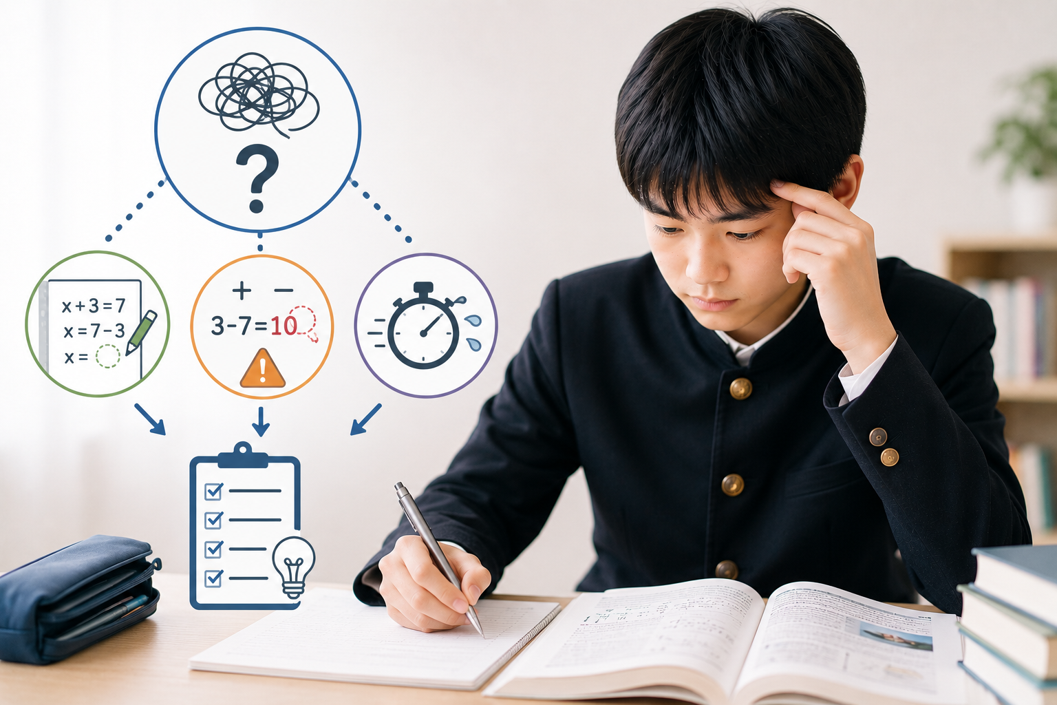 解いた問題の数だけでは、実力は測れない