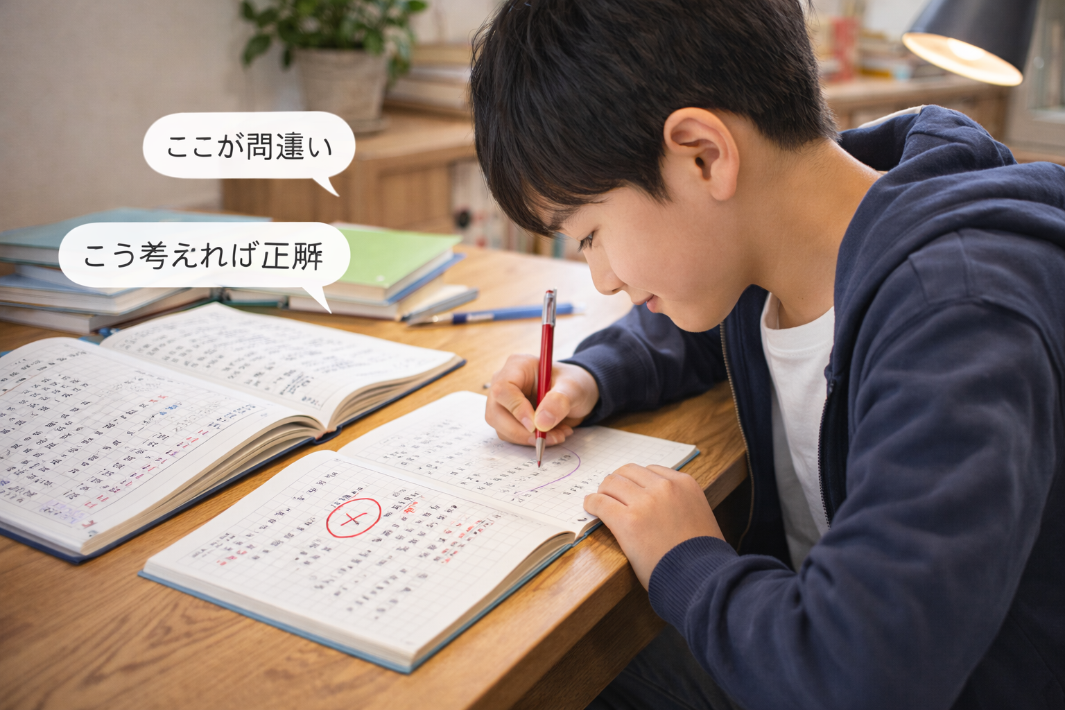 「なぜ間違えたか」まで確認する